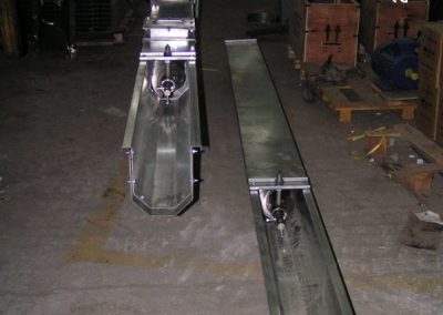 Screw conveyors (In pipe or in type U basin)